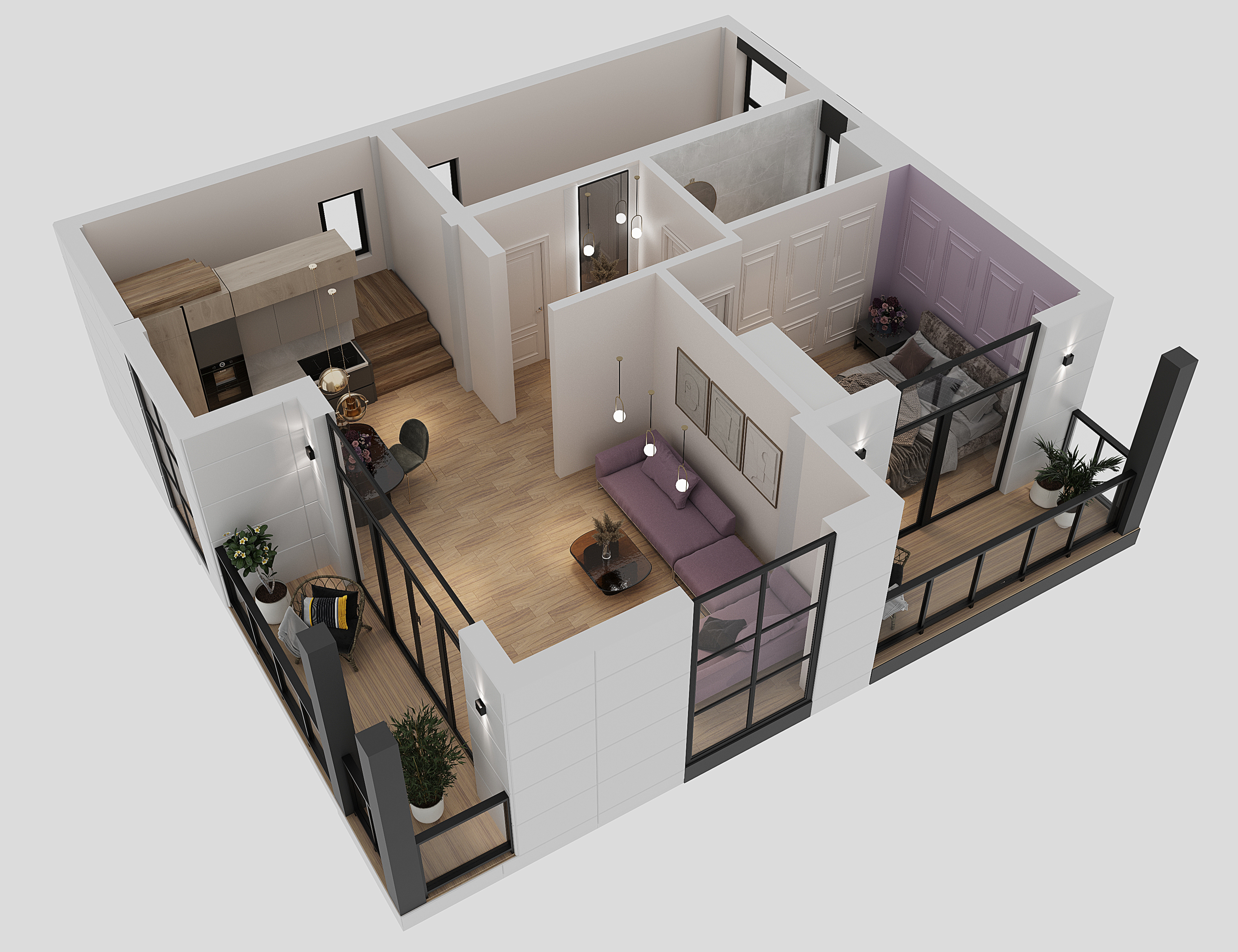 Villa 3 - Floor plan 1